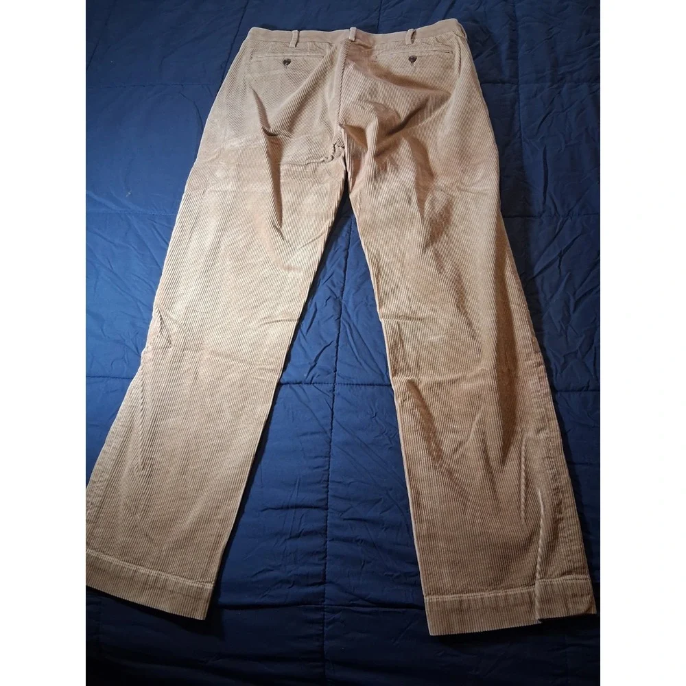 Polo Ralph Lauren Corduroy Golf Pants Mens 34x32 Brown Tan Golf Classic‎ Fit
